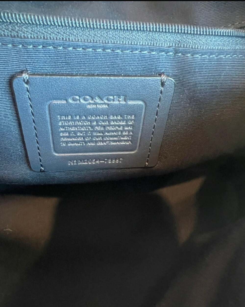 Coach Prairie Satchel in Teal Pebbled Leather 79997 - Picture 2 of 7